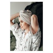 Prosop Turban Din Bambus Pentru Mamici Si Copii ,   Gri Pjb484066-6446