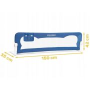 Bariera de pat ricokids 150 x 42 x 35 cm - albastru edeedi7417