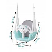 Leagan de gradina ricokids ursulet 770100 - turcoaz edeedi770100