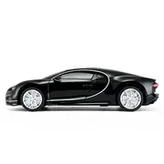 MASINA CU TELECOMANDA BUGATTI CHIRON NEGRU CU SCARA 1 LA 24 VIVRas76100_Negru