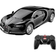 MASINA CU TELECOMANDA BUGATTI CHIRON NEGRU CU SCARA 1 LA 24 VIVRas76100_Negru