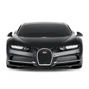 MASINA CU TELECOMANDA BUGATTI CHIRON NEGRU CU SCARA 1 LA 24 VIVRas76100_Negru