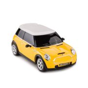 MASINA CU TELECOMANDA MINI COOPER GALBENA CU SCARA 1 LA 24 VIVRas15000_Galben