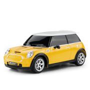 MASINA CU TELECOMANDA MINI COOPER GALBENA CU SCARA 1 LA 24 VIVRas15000_Galben