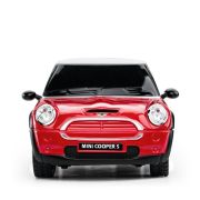 MASINA CU TELECOMANDA MINI COOPER ROSIE CU SCARA 1 LA 24 VIVRas15000_Rosu