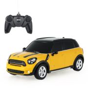 MASINA CU TELECOMANDA MINI COOPER S COUNTRYMAN GALBEN CU SCARA 1 LA 24 VIVRas71700_Galben