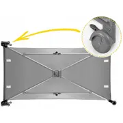 Patut pliabil ricokids rk-240 gri  edeedi724001