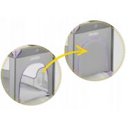 Patut pliabil ricokids rk-240 gri cu mov edeedi724011