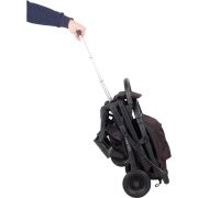 Carucior sport, tip troler, Diamond, Cadru din aluminiu, spatar reglabil, pliere compacta pentru avion, suport pentru sticla, FreeON, Black BYN38213