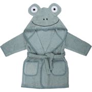Halat de baie cu urechi Frog, Cu buzunare, Cu cordon, Bubaba, 9 - 24 luni, Marime 86/92, Green BYN36578