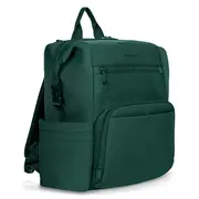 Lionelo - Rucsac pentru mamici, Cu 12 compartimente si salteluta de schimbat, Cu prindere universala de carucior, Impermeabila, 36 x 36 x 23 cm, Verde BYNLO-CUBE_GREEN