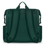 Lionelo - Rucsac pentru mamici, Cu 12 compartimente si salteluta de schimbat, Cu prindere universala de carucior, Impermeabila, 36 x 36 x 23 cm, Verde BYNLO-CUBE_GREEN