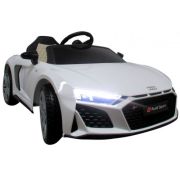 Masinuta electrica cu telecomanda audi r8 - 107 cm r-sport - alb edeedia300alb