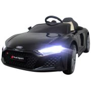 Masinuta electrica cu telecomanda audi r8 - 107 cm r-sport - negru edeedia300negru