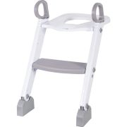 Reductor pentru toaleta, Cu scarita, FreeON, White & Grey BYN42325