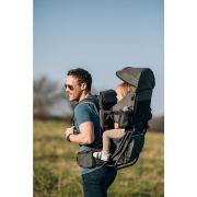 Rucsac pentru transportul copiilor, Cu acoperis, Cu multiple compartimente, Mount, FreeON, 87.5 x 38 x 77 cm, Grey BYN44367