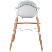 Scaun de masa 2 in 1 reglabil, Tin, Cu tavita si husa detasabile, Suport pentru picioare reglabil, FreeON, Light Green BYN38237