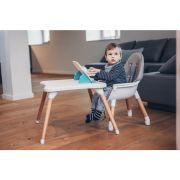 Scaun de masa 3 in 1, Multifunctional, Eos, Cu tavita reglabila si detasabila, FreeON, Grey BYN44275