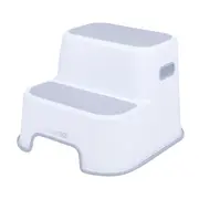 Scaunel Inaltator WC in Doua Trepte, Suprafata antiderapanta, FreeON, White & Grey BYN42332
