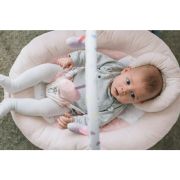 Scaunel balansoar, Rest`n`Play, Cu trei jucarii, 8 melodii, Vibratii, FreeON, Pink BYN45739