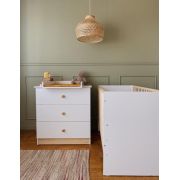 Comoda copii de Infasat KLUPS Willy Alb-Natur 00086373