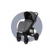 Lionelo - Carucior sport Annet Tour, De la nastere, UPF 50+, Cu maner reglabil, Plasa de tantari, Suport biberon, Saculet pentru picioare, Pana la 22 kg, Gri BYNLO-ANNET_TOUR_GREY_STONE