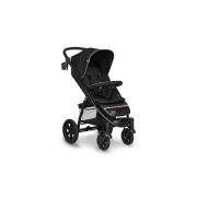 Lionelo - Carucior sport Annet Tour, De la nastere, UPF 50+, Cu maner reglabil, Plasa de tantari, Suport biberon, Saculet pentru picioare, Pana la 22 kg, Negru BYNLO-ANNET_TOUR_BLACK_CARBON