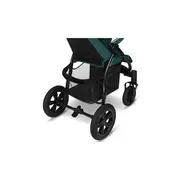 Lionelo - Carucior sport Annet Tour, De la nastere, UPF 50+, Cu maner reglabil, Plasa de tantari, Suport biberon, Saculet pentru picioare, Pana la 22 kg, Verde BYNLO-ANNET_TOUR_GREEN _TURQUOISE