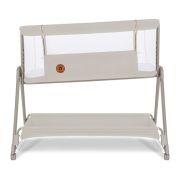 Lionelo - Patut co-sleeper Luna, 2 in 1, Cu setare unghiulara, Cu roti, Reglabil in 6 pozitii pe inaltime, Bej BYNLO-LUNA_BEIGE_SAND