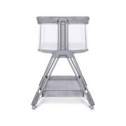 Lionelo - Patut co-sleeper Luna, 2 in 1, Cu setare unghiulara, Cu roti, Reglabil in 6 pozitii pe inaltime, Gri deschis BYNLO-LUNA_GREY_CONCRETE