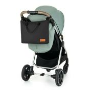 Petite&Mars - Geanta pentru mamici, Impermeabila, Cu 4 compartimente, 45 x 30 x 12 cm, Negru BYN505900