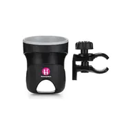 Petite&Mars - Suport universal pentru carucior/bicicleta Handy, Pentru biberon/pahar, Negru BYN901900