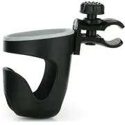 Petite&Mars - Suport universal pentru carucior/bicicleta Handy, Pentru biberon/pahar, Negru BYN901900