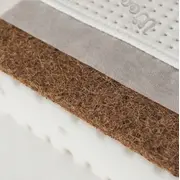 Saltea Pentru Copii, Fata Dubla, Spuma Pur Profilata Si Strat Nuca De Cocos Latexat, Husa 360, Tencel Cu Fibre De Viscoza Si Ioni De Argint Antibacteriana, 120x60x9 Cm, High Natural Pjbmattress_highpremium120