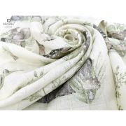 MimiNu - Scutec tetra din bumbac, Refolosibil, Cu multiple intrebuintari, Dimensiune 70x80 cm, Design, Calm Forest Natural BYN6426972014458
