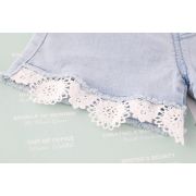 Costumas cu bluzita galbena si pantalonasi din blugi - Floricele MDXQ1966-1-dg