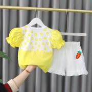 Costumas cu bluzita si pantalonasi scurti - sweety rabbit (marime disponibila: 9-12 luni (marimea 20 incaltaminte)) mdxq1932-1-dg.9-12 luni (marimea 20 incaltaminte)