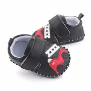 Pantofiori negri pentru baietei - masinuta (marime disponibila: 9-12 luni (marimea 20 incaltaminte)) mbd2659-1-p9.9-12 luni (marimea 20 incaltaminte)