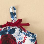 Costumas cu bluzita cu volane si pantalonasi scurti visinii (marime disponibila: 18-24 luni) mbrz020-3-de4.18-24 luni