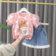 Costumas cu bluzita si pantalonasi scurti - Papusica MDXQ1893-2-dg