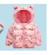 Geaca din fas roz pentru copii - Teddy MDTLYR05-3-sc