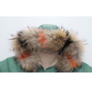 Geaca verde din fas pentru copii (marime disponibila: 5 ani)