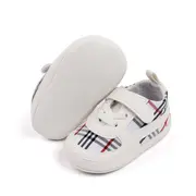 Pantofiori albi in carouri pentru baietei LID2772-1-p15