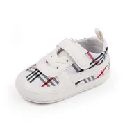 Pantofiori albi in carouri pentru baietei LID2772-1-p15