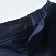 Costum elegant bleumarine cu vestuta si papion ADtzb0910-1-DE2