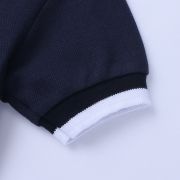 Costum elegant cu body bleumarine tip polo ADZFT-B463-1-DE3