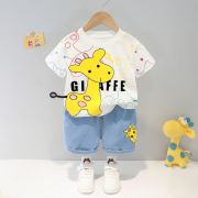 Costumas pentru baietei - Giraffe ADXQ1919-1-dg