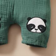 Costumas pentru baietei cu salopeta - panda (marime disponibila: 18-24 luni) lirz229-dg.18-24 luni