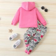 Compleu cu hanorac pentru fetite - mama's mini (marime disponibila: 6-9 luni (marimea 19 incaltaminte)) mdwhm065-de3.6-9 luni (marimea 19 incaltaminte)