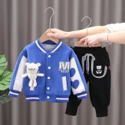 Compleu pentru baietei - ursuletul alb (marime disponibila: 18-24 luni) liddtz14-4.18-24 luni